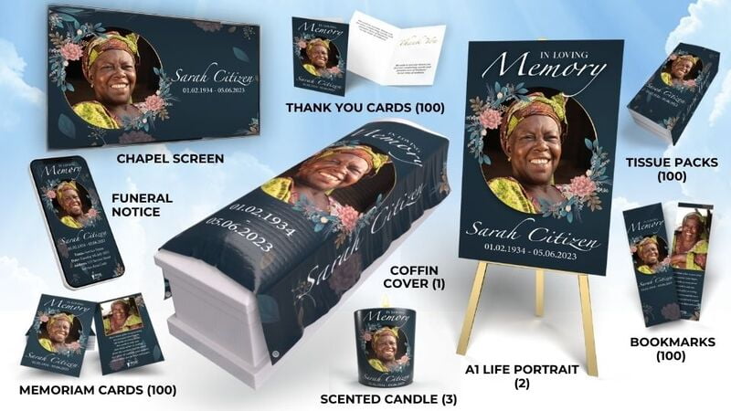 R 10 000 Celebration of Life Package